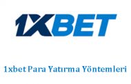 1xbet Para yatırma Yöntemleri